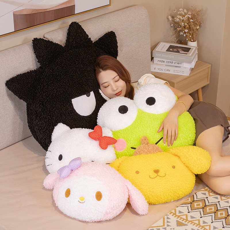 Sanrio My Melody Hello Kitty Pom Pom Purin Keroppi Bad Badtz Maru Cute Plush Doll Kawaii 2 - Axolotl Plush