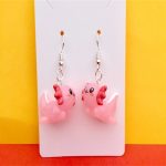 Fashion Cute Axolotl Pink Drop Earrings 2021 trend women Silver Sea Creature Unusual Fish hanging Earrings 4 - Axolotl Plush