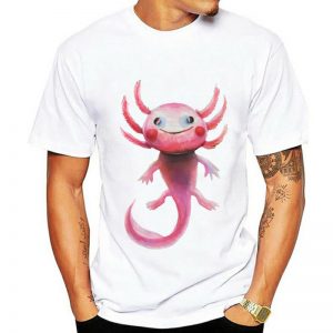 Men t shirt Axolotl tshirt Women t shirt - Axolotl Plush